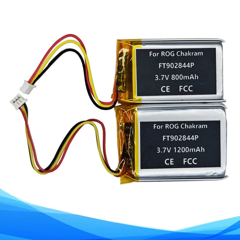 800-1200mAh Rechargeable FT902844P Battery For ASUS ROG Chakram P704/ P708 Gaming Mouse