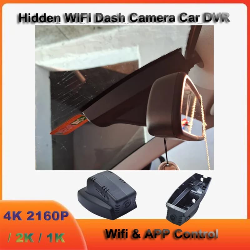 Dash Cam 4K 2K WiFi per BMW E90 E60 E61 E65 E66 E91 E92 E93 E81 E82 E87 E88 E84 E83 E70 E53 E71 E72 E89