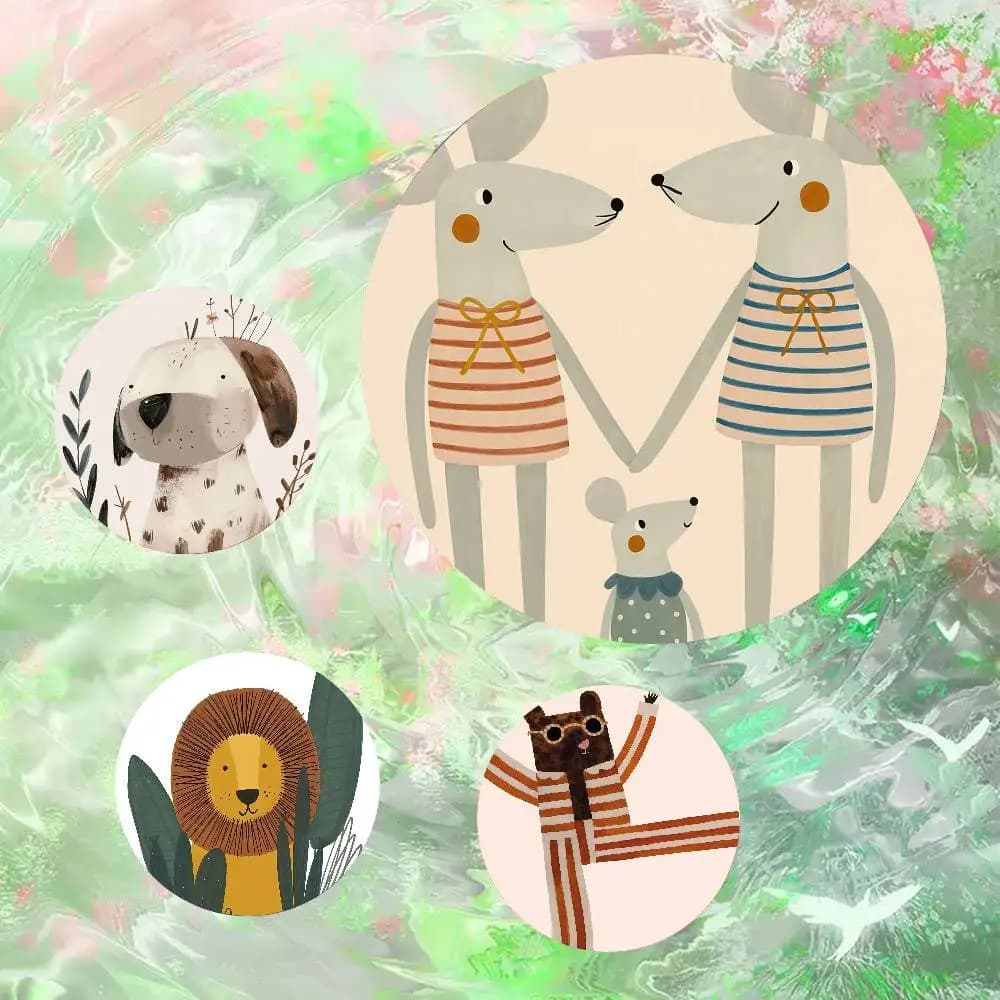 Spilla/Spille a tema animali simpatici, distintivo/cartello a fumetti per amici, accessori da collezione per zaini e vestiti, gioielli, regalo