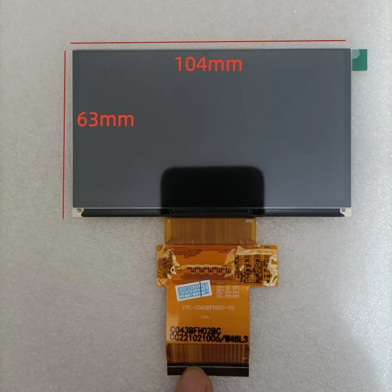 Display LCD da 4,3 pollici per proiettore Hipper Cinema d14 FPC-C043BFH027-V3 V2 C043BFH028D C043BFH028C C400BFH039