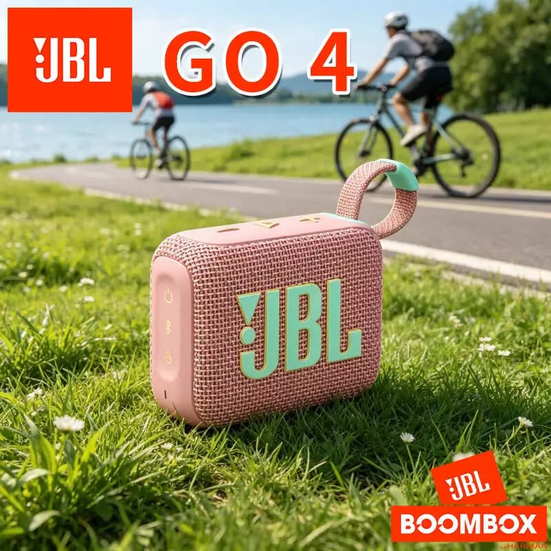 Nuovo Autentico JBL GO4 Music Brick4 Altoparlante per Arredamento Domestico Design Semplice ed Elegante Mini Altoparlante alla Moda per Interni