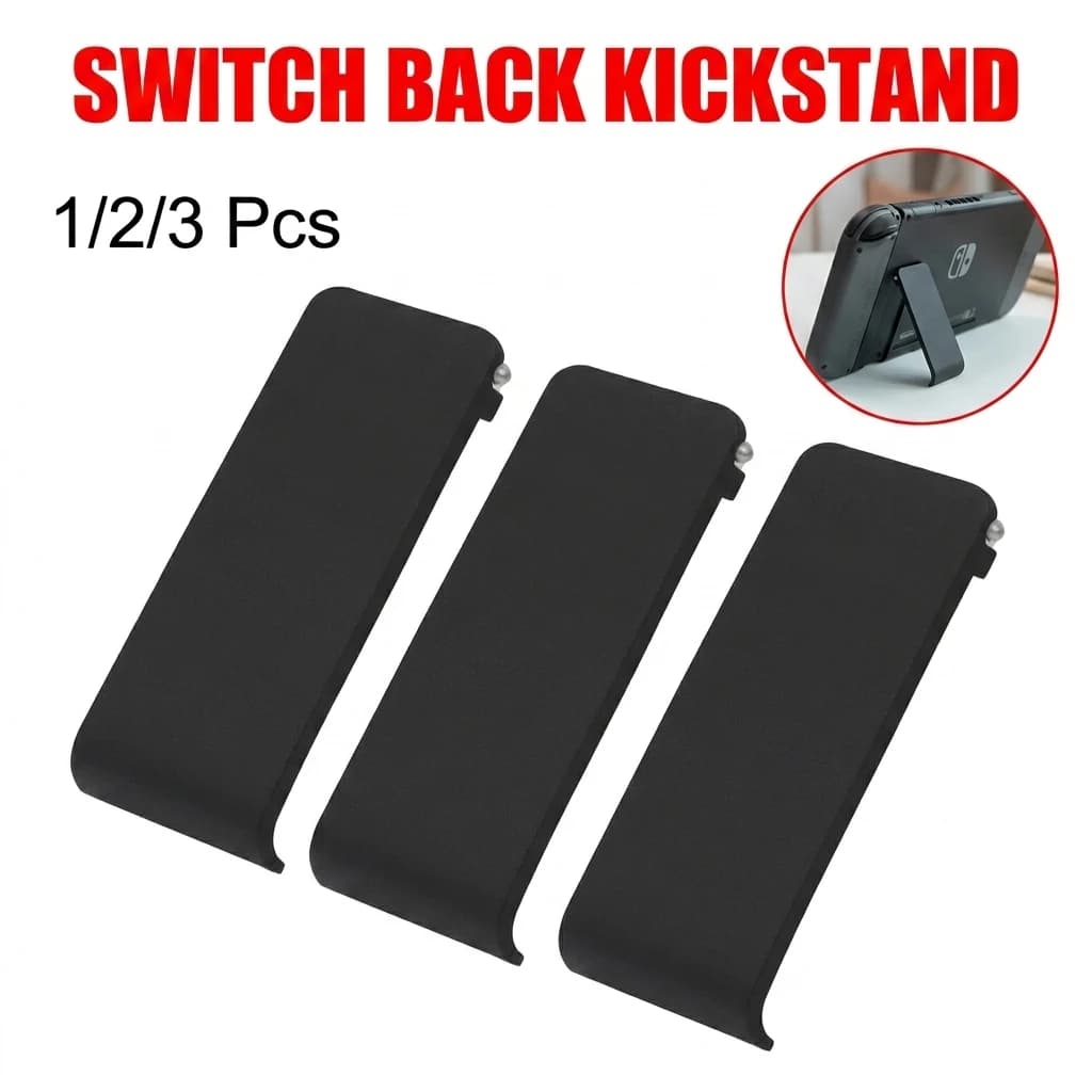 1/2/3Pcs 1PC For Nintendo Switch Console Back Bracket Support Tripod Durable for NS Back Cover Holder Game Parts Accessories