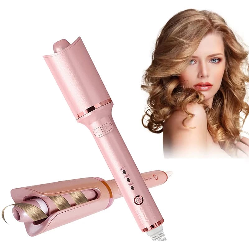 Popular Fully Automatic Ceramic Curling Iron New Design Negative Ion for Dry Hair Large Volume Electric for Household Use
