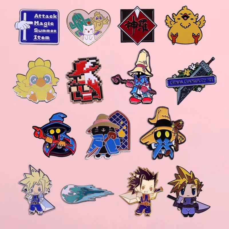 Cartoon Game smalto Pin Fun Game ispirato Badge spilla zaino Pin giacca di jeans accessorio di moda regalo di gioielli