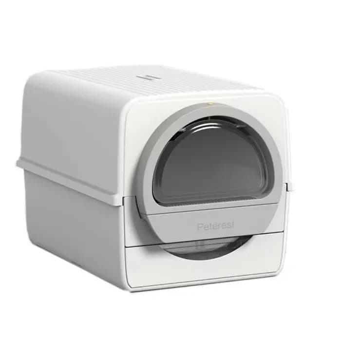 Factory Direct 2026 Easy to clean cat litter box Hand-pulled shit shoveling fully enclosed cat toilet Semi-automatic cat litter