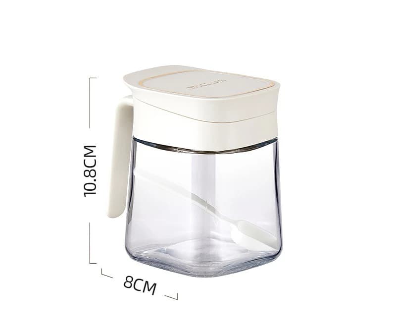 Set di barattoli per condimenti, contenitore combinato per condimenti, barattolo per sale da cucina, barattolo per condimenti, bottiglia per condimenti, scatola portaoggetti, barattolo per zucchero