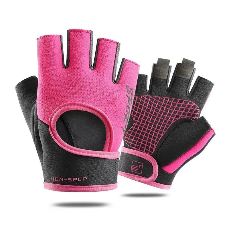 Anti-slip and Breathable Gym Gloves for Men and Women, Gloves for Yoga, Cycling and Training with Manubri