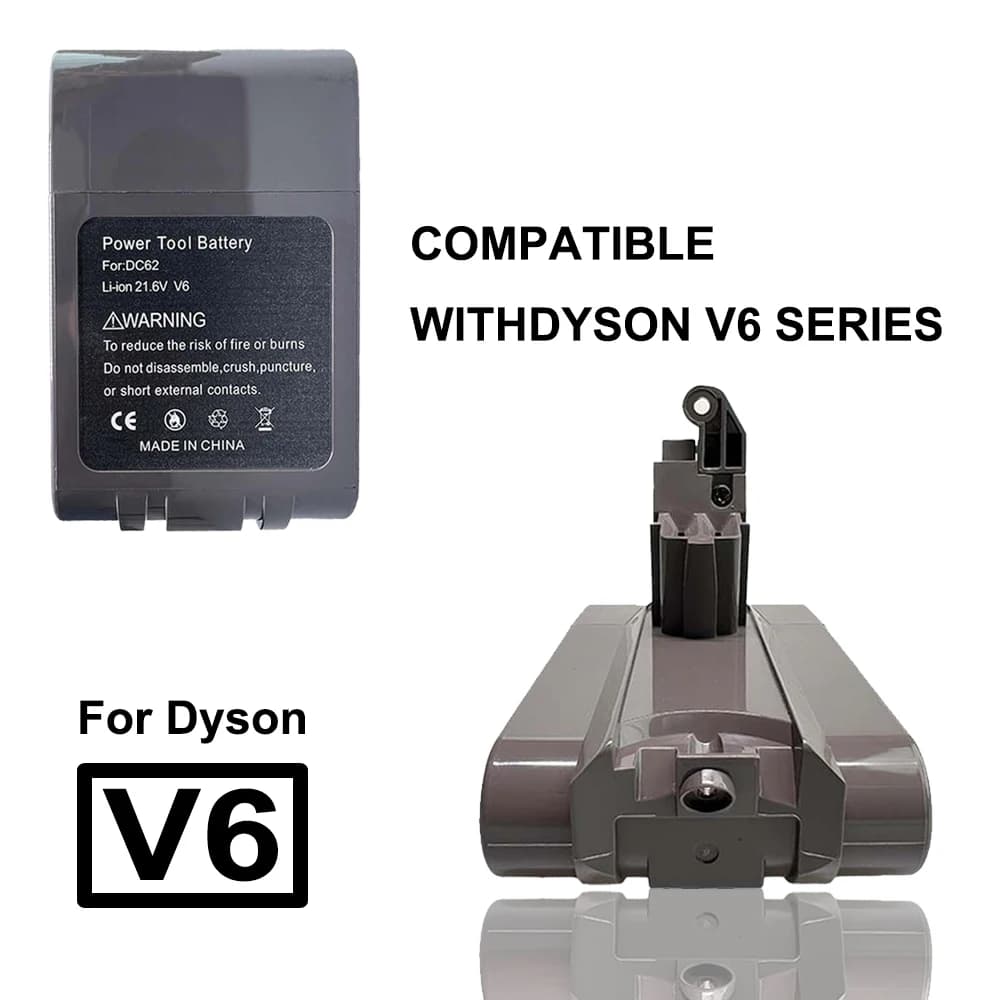 type A/type B For Dyson V6/v7/V8 vacuum cleaner series battery 21.6v Factory direct sales
