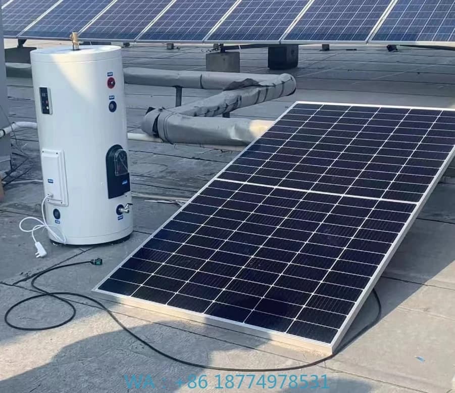 v Scaldabagno solare ad acqua pressurizzata serbatoio 100-500L Pannello solare fotovoltaico CC