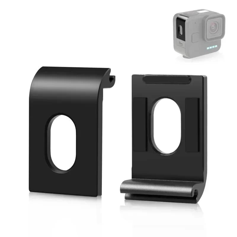 Accessori per GoPro 11 Black mini, coperchio laterale in alluminio ricaricabile, sportello di ricambio per batteria in metallo per Go Pro Hero 11 Mini