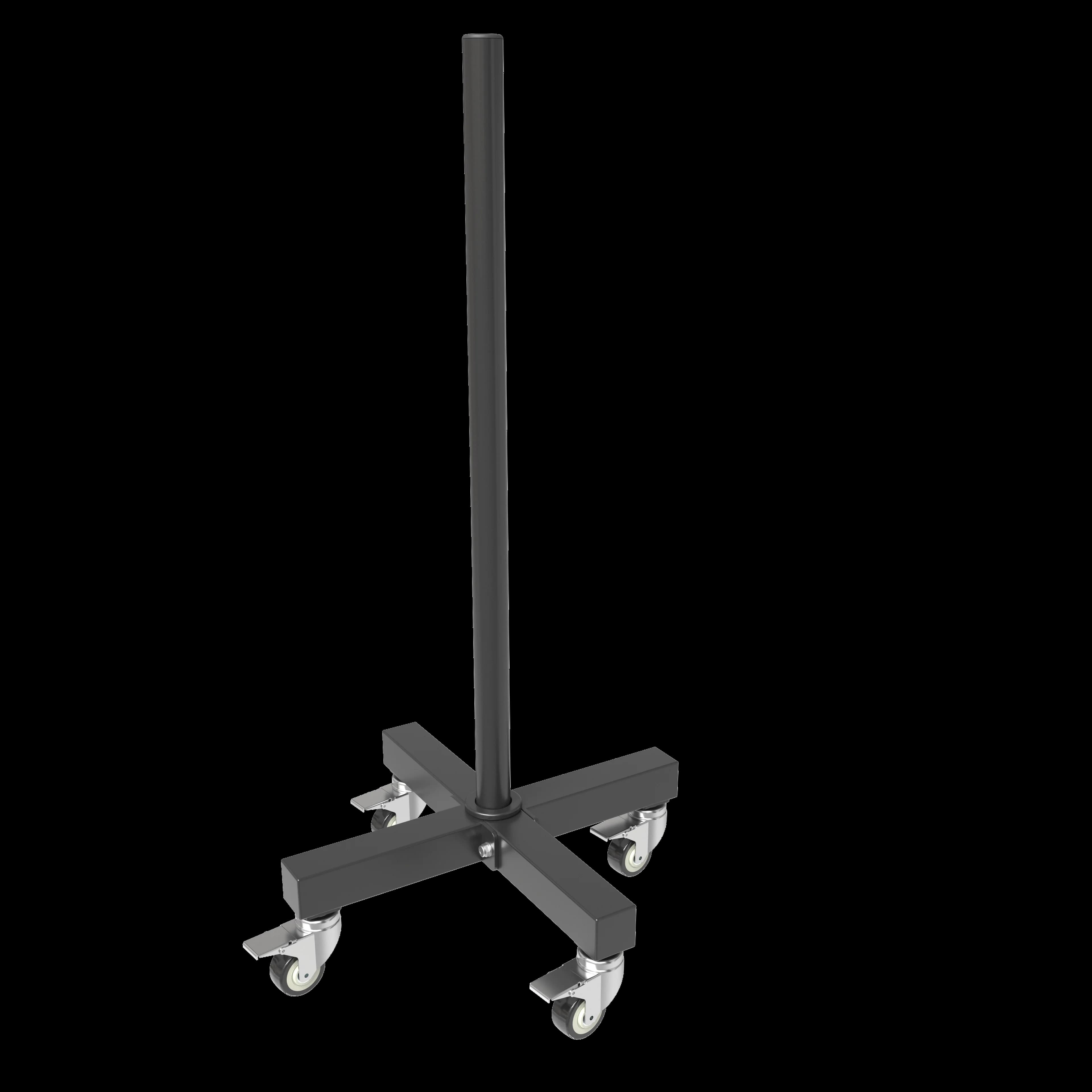 Steel storage support for weight plate racks for strength training
