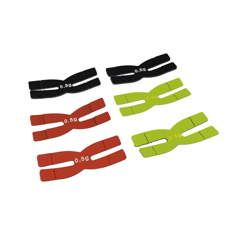 ** * Badminton Racket Weight Racket Head Balance Strips H-shaped Tennis Racquet Table Tennis Racket Weight And Balance Strips