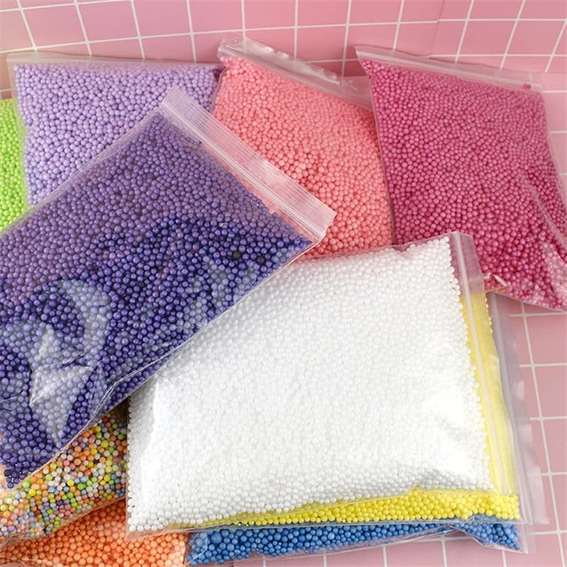 1 pack of polystyrene expanded polystyrene bottle diy mud snow particles accessories petty small foam balls for foam filler