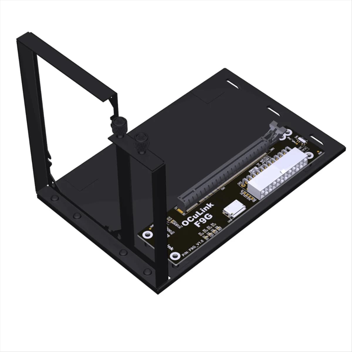 Sale F9G-BK7 EGPU OCuLink GPU Dock PCIe4.0 X4 Notebook Laptop to External Video Graphics Card M.2 OcuLink to PCIE X16 Adapter