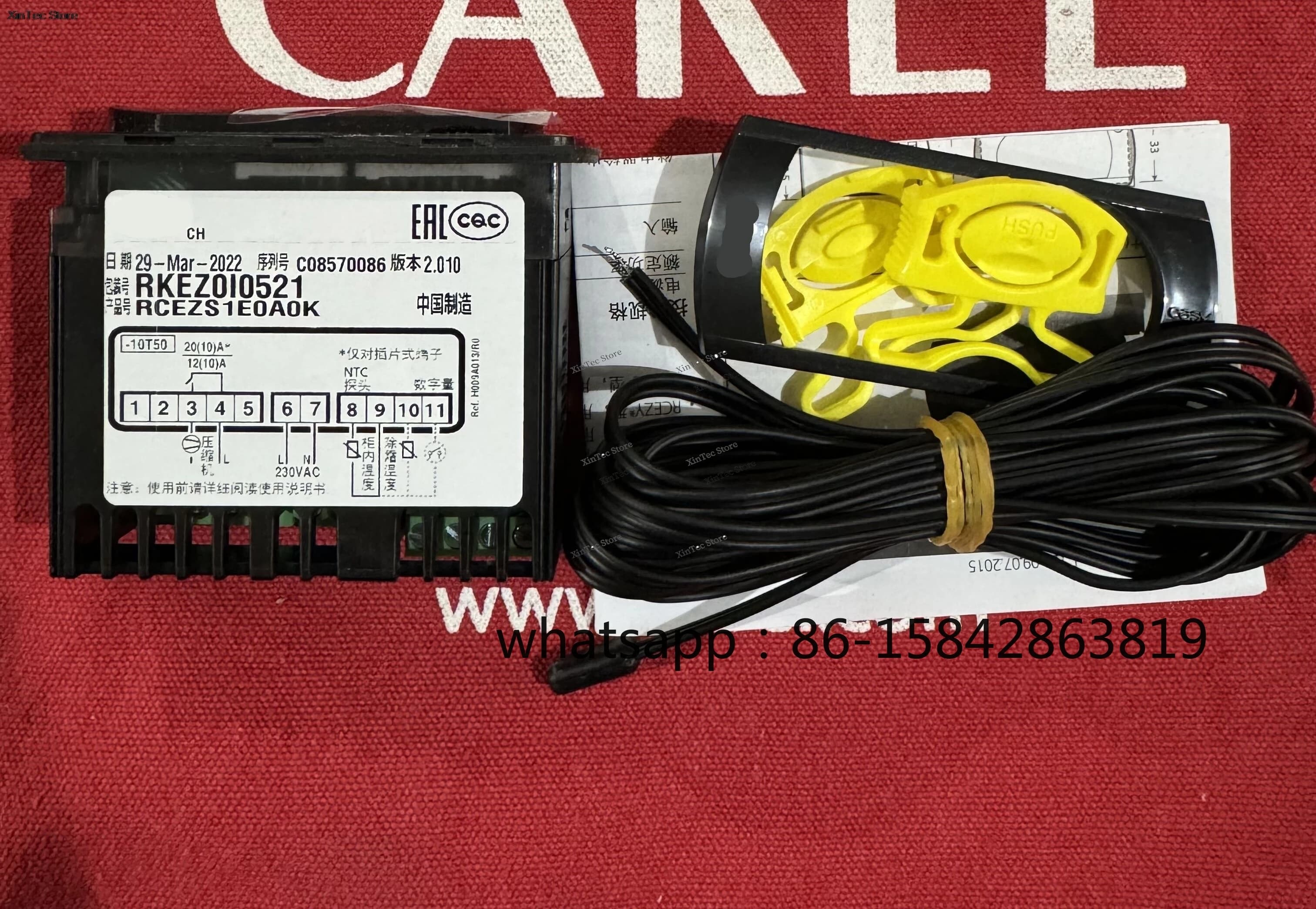 Controllore di Temperatura 100% Originale Italiano RKEZ0I0521 RCEZS1E0A0K PJEZS0E020