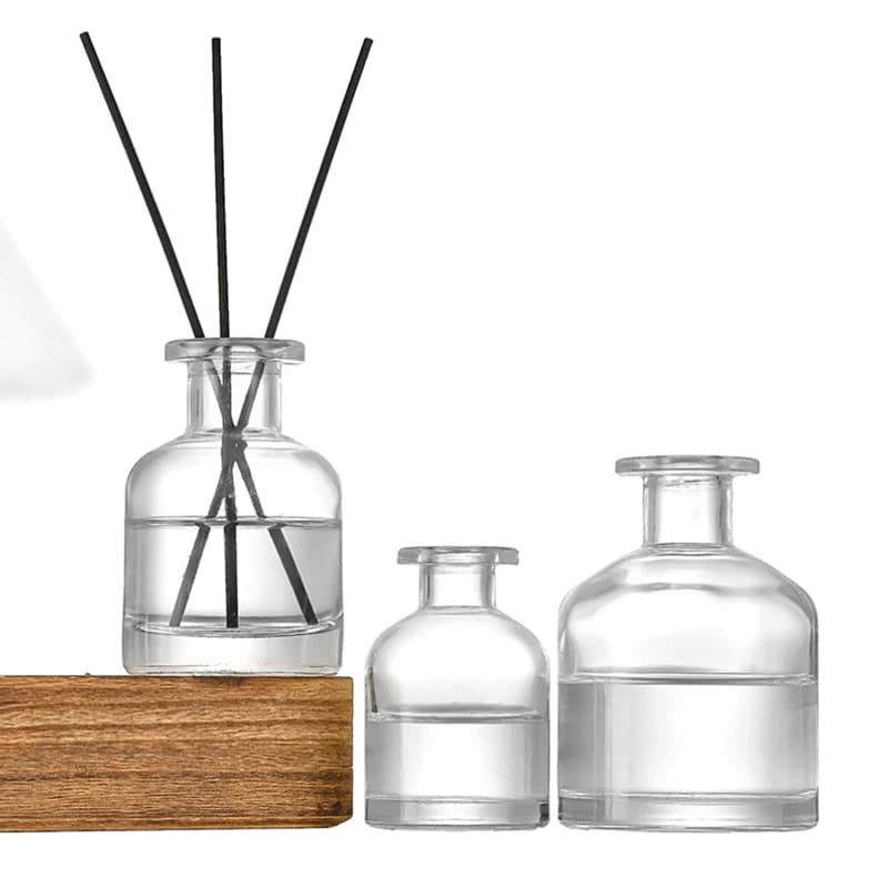 1 pz 50 ml casa diffusore di fragranza bottiglia contenitore di vetro reed diffusore bottiglia di olio essenziale diffusori di olio bastoncini regali del partito
