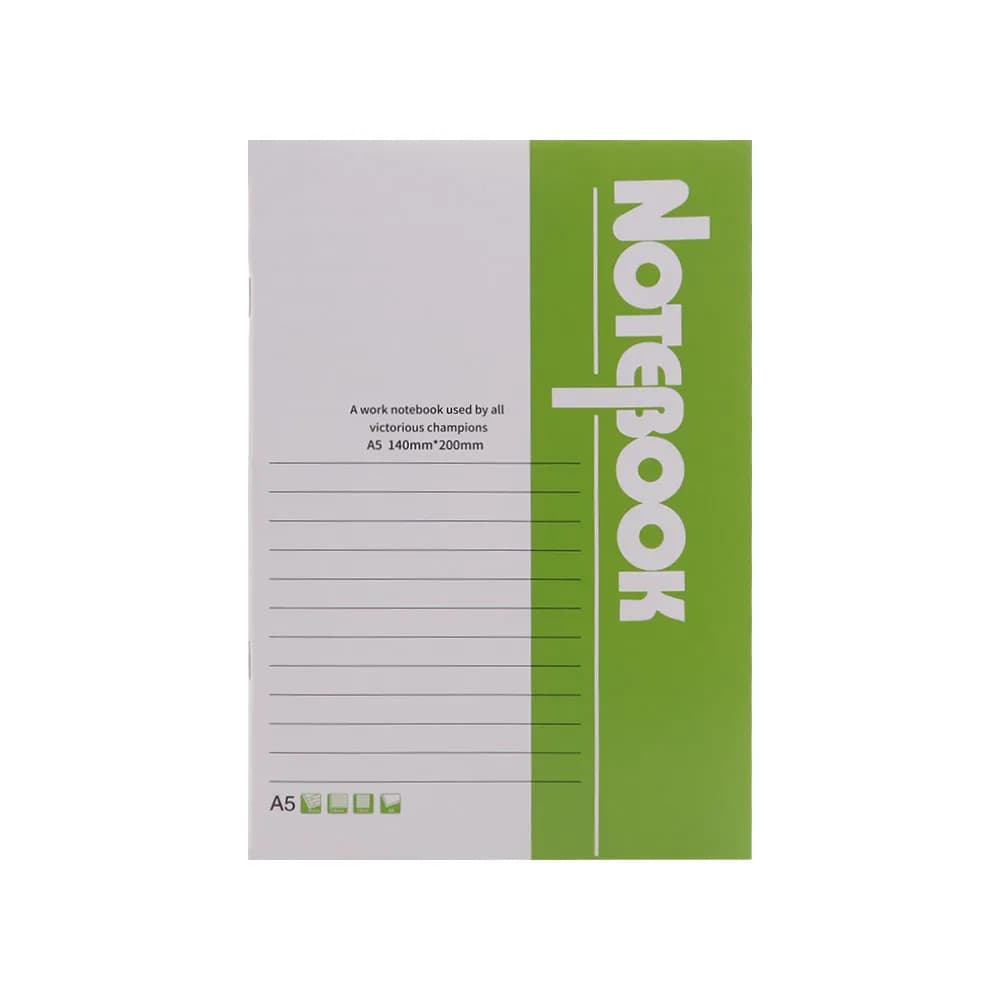 Quaderno A5 con Copertina Morbida, Planner con Righe Spesse, Blocco Note per Scuola, Diario, Libro con Copertina Rigida, Articoli per Ufficio
