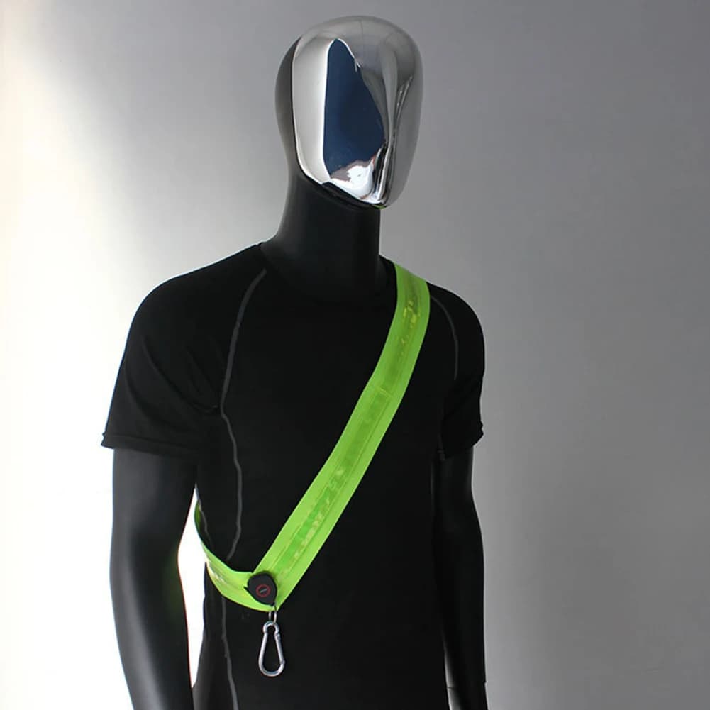 Lighted Shoulders Rechargeable Led Bike Shoulders Night Security Jogging Walking Light Gear