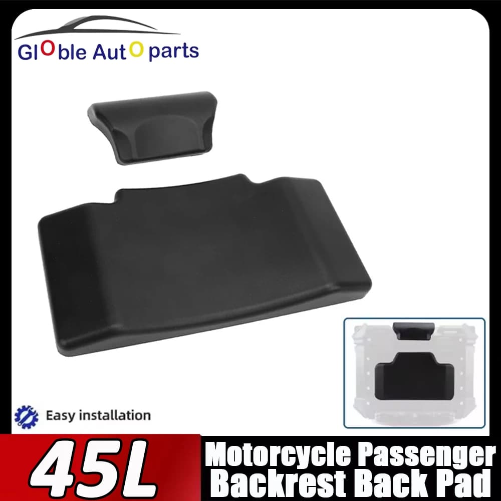 Schienale per Bauletto Moto, Cuscino Posteriore Universale per Passeggero, Imbottitura per Bauletto Posteriore da 45L