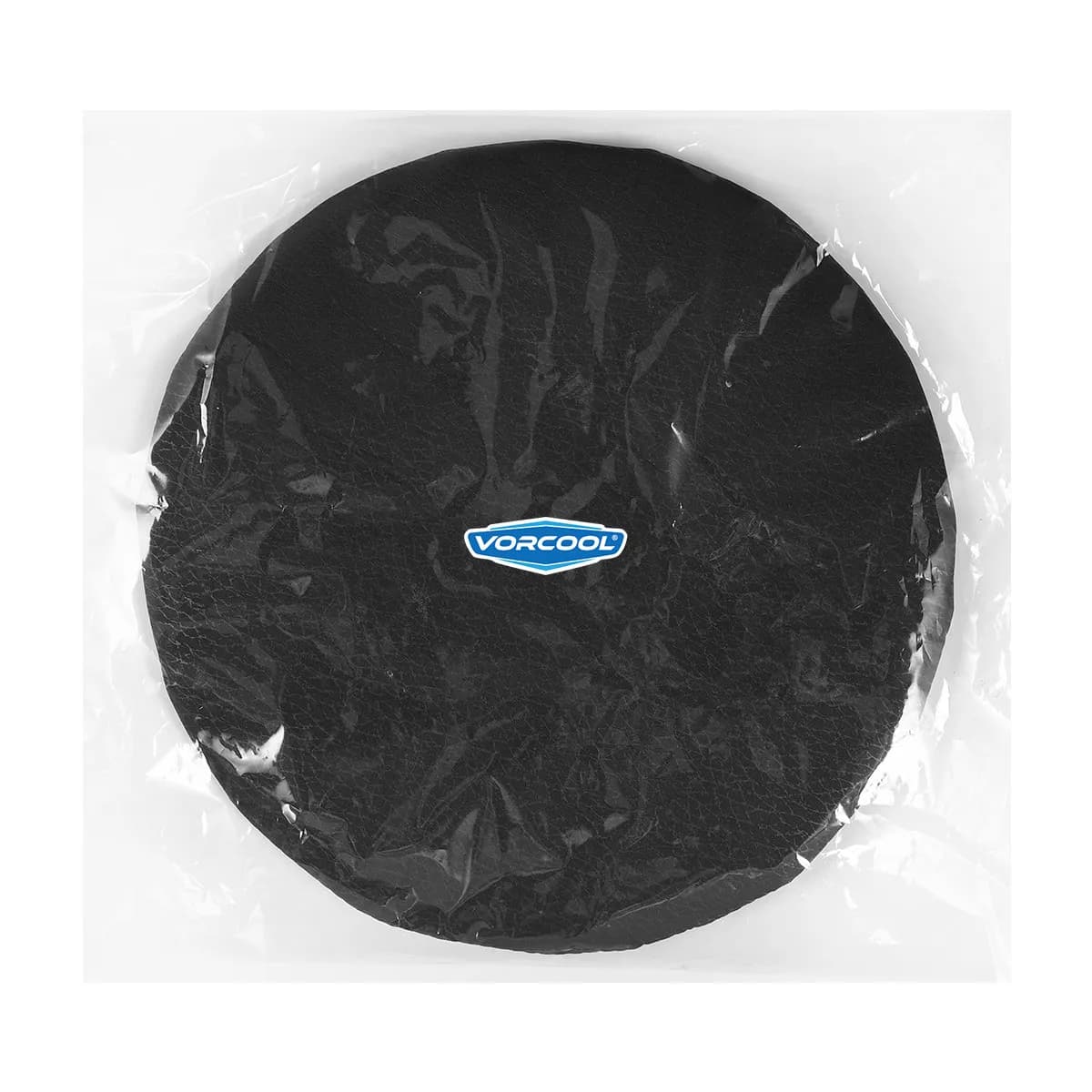 1 Pezzo Coprisedile Rotondo Spesso ed Elastico Nero 33Cm in Cotone Poliestere a 3 Strati Lavabile Antiscivolo per Sgabello da Bar