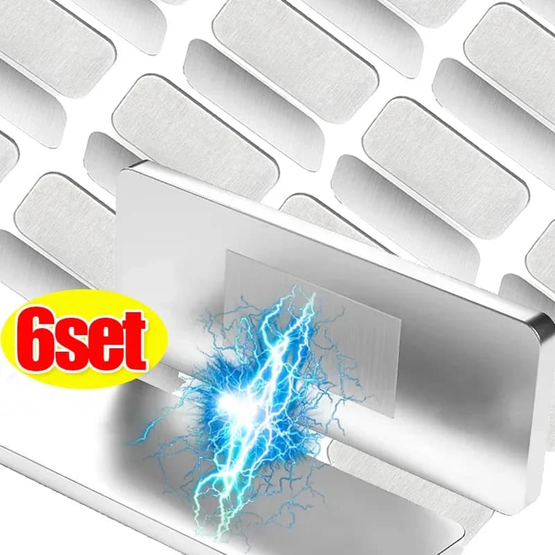 Chiusure magnetiche per porte dell'armadio Magneti invisibili autoadesivi resistenti Armadio Mobili Armadio Porta del cassetto Fermaporta nascosto