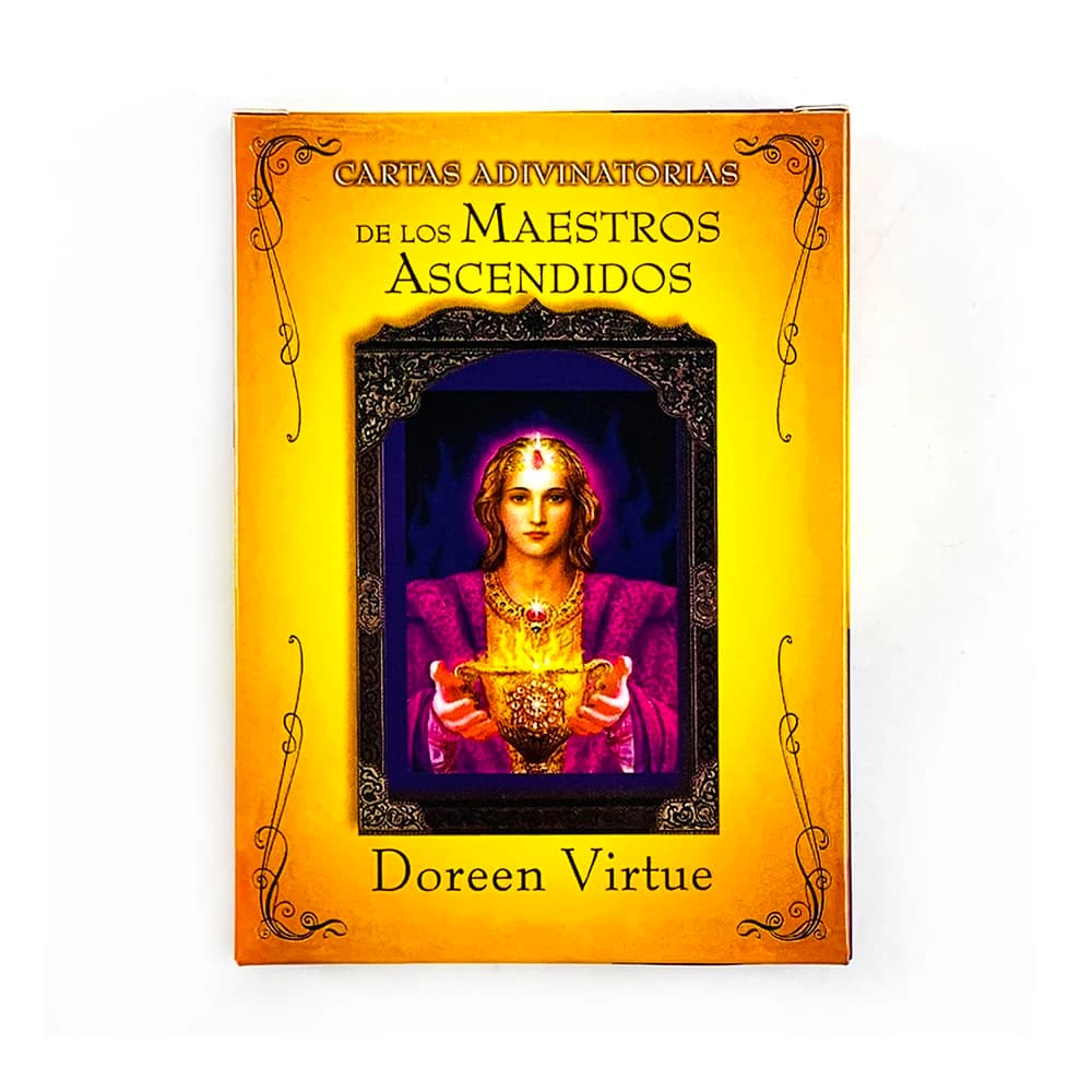 Ascended Master Oracle Deck In Spanish Language A 44 Pcs Oracle Cards Leisure and Entertainment Card Game For Family and Friends