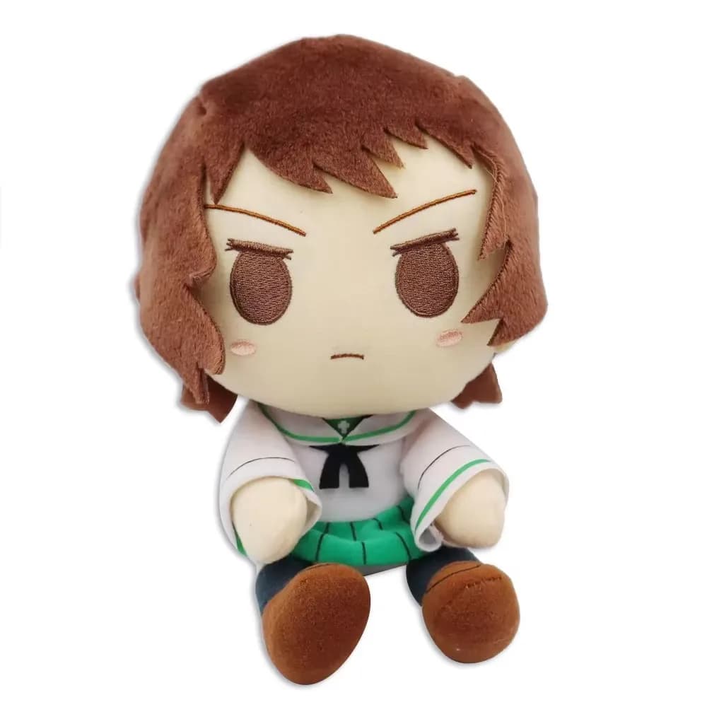 Cute Japan Anime Girls und Panzer Maho Nishizumi Plush Plushes Stuffed Doll Toy Kids Girls Gifts 16cm