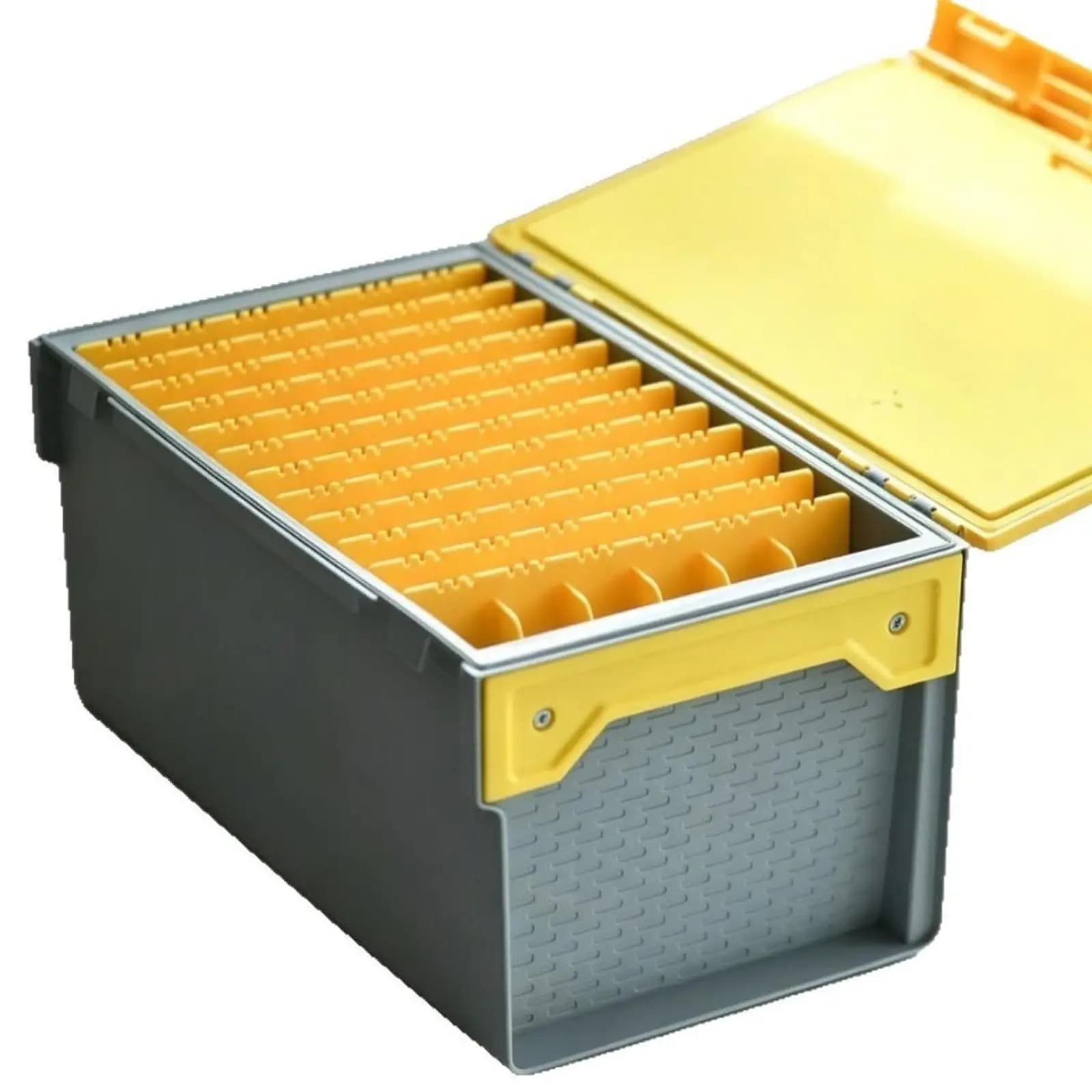 Fishing Tackle Box Lure Box Portable Multi Slots Large Capacity Outdoor Supplies Gift with Removable Dividers Lure Organizer