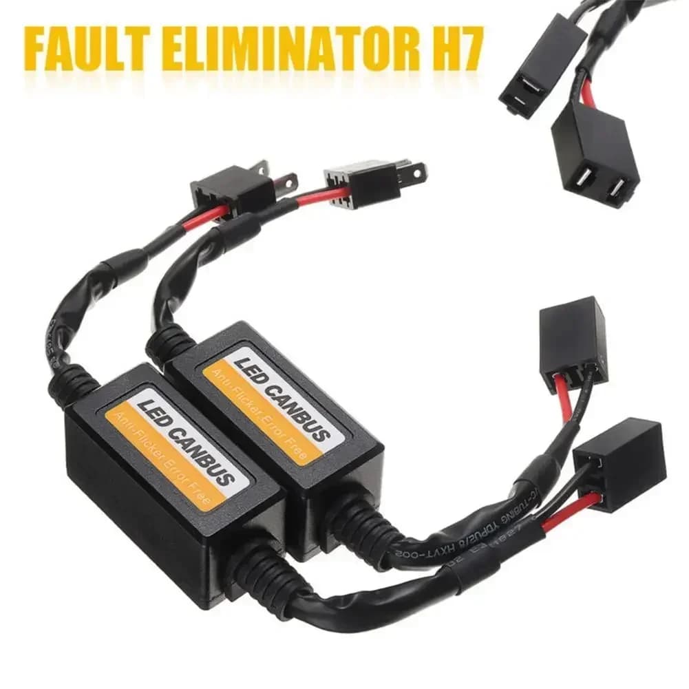 1/4PCS LED Canbus Fari Auto Resistore Senza Errori per SUV Fendinebbia H4 H7 H1 H11 9006 9007 Adattatore Anti-Sfarfallio Strumenti