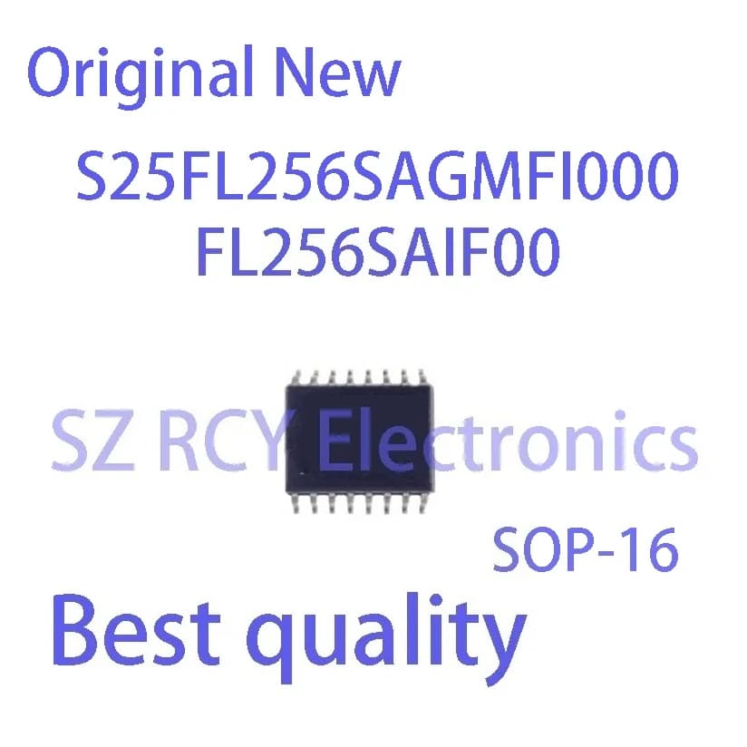 (2-30 PZ) NUOVO S25FL256SAGMFI000 FL256SAIF00 SOP-16 Chip IC FLASH Elettronico