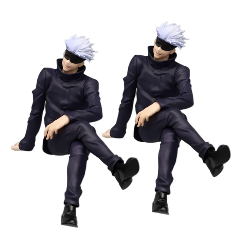 13cm Japanese Anime Jujutsu Kaisen Figure Gojo Satoru Action Figure PVC Model Toys Statue Noodle Stopper Gift Collectible Toy