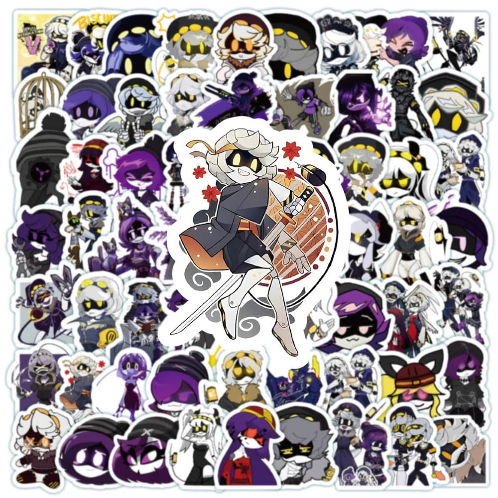 10/50/100PCS Aime Murder Drone Wall decal Cartoon Cartoon Graffiti Decalcomania Waterproof Children's Toy FAI DA TE Notebook Bike Skateboard Adhesive