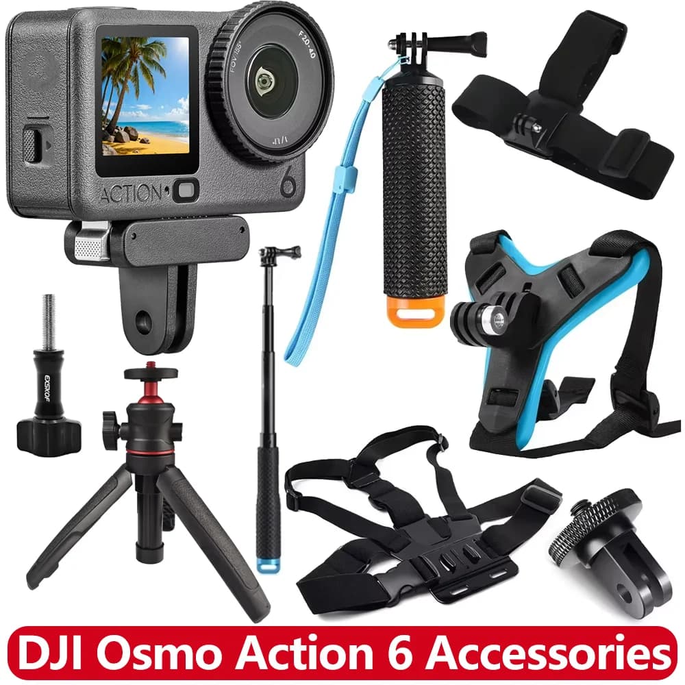 Dust Cover for camera lens for DJI OSMO ACTION 6 Protective film for tempered glass lens for DJI OSMO ACTION 6 accessory