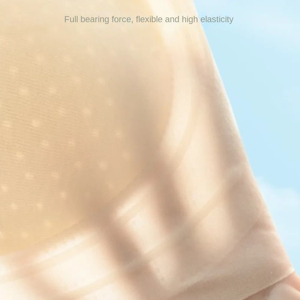 Close-fitting Wireless Deep V Bra Anti-sagging Shockproof Thin Ice Silk Brassiere Lingerie Adjustable Push Up Underwear Yoga