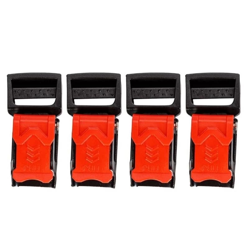 R9CC Caschi da Speed ​​Clip Sottogola Fibbia a sgancio rapido Caschi Presa blocco Fibbia per sottogola in plastica