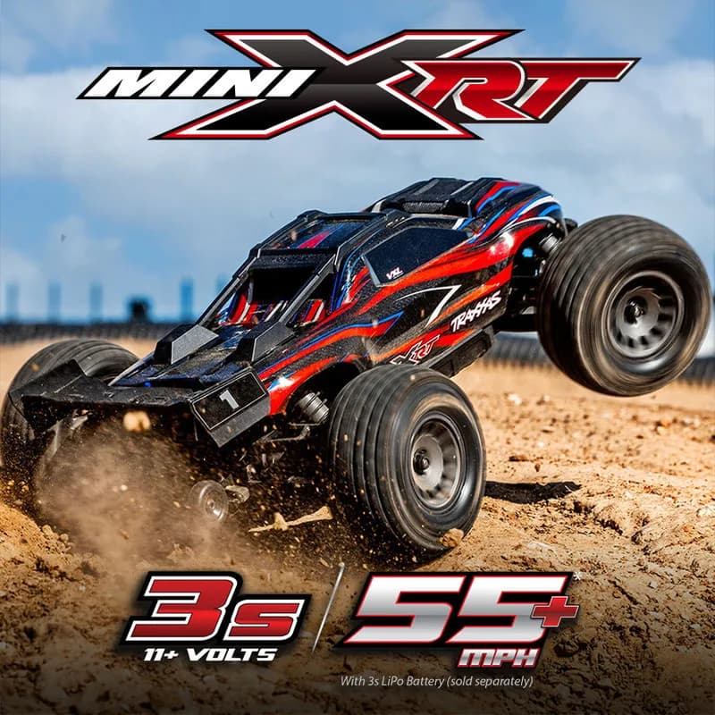 Mini Xrt Mini Monster Truck Model RC Electrical Remote Control Wheel Brushless RTR # 108076-1 Birthday Gift.