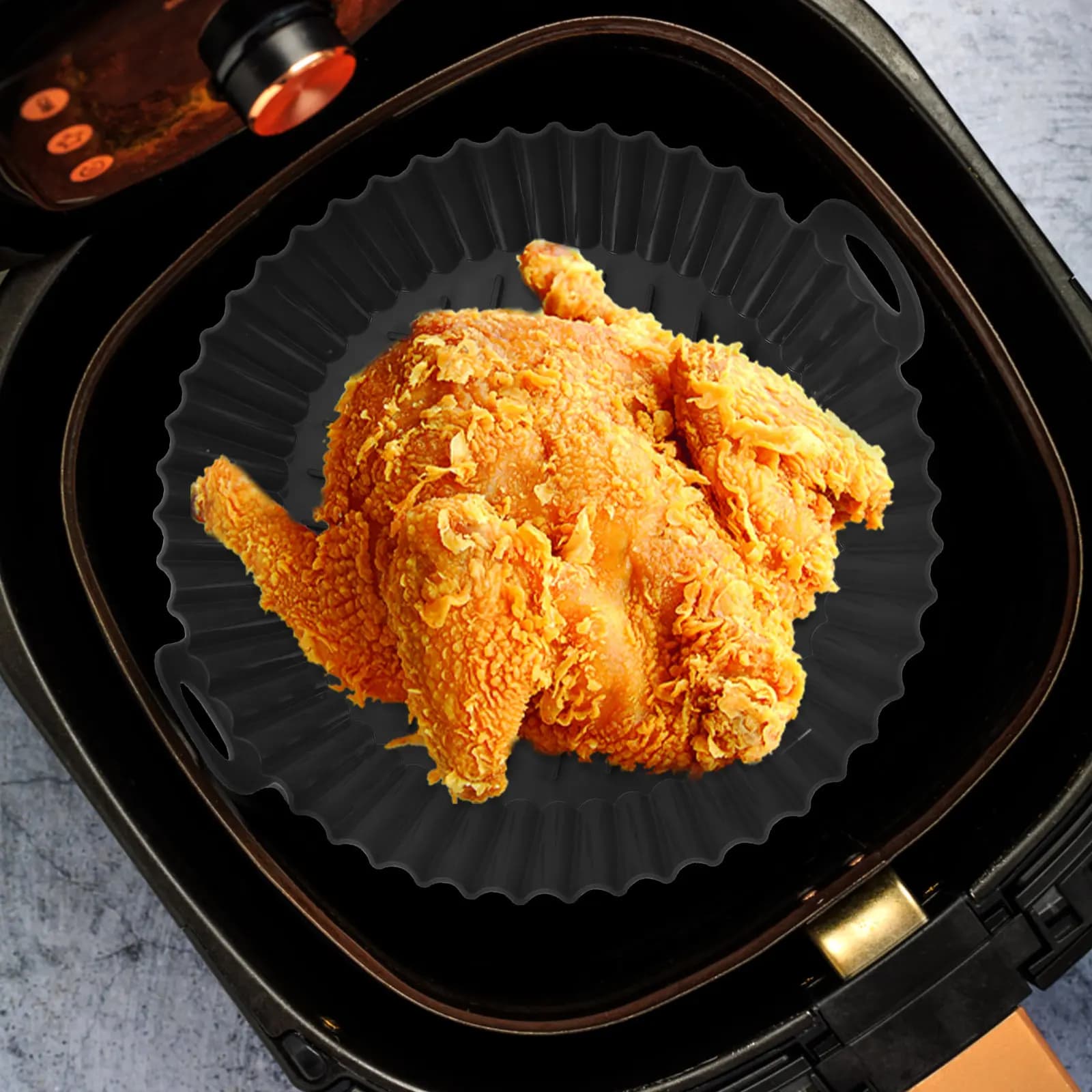 Silicone Premium Carpet for Air, Non-stick and Reusable Fryer, for Easy Cooking and Cleaning, Essential in Kitchen