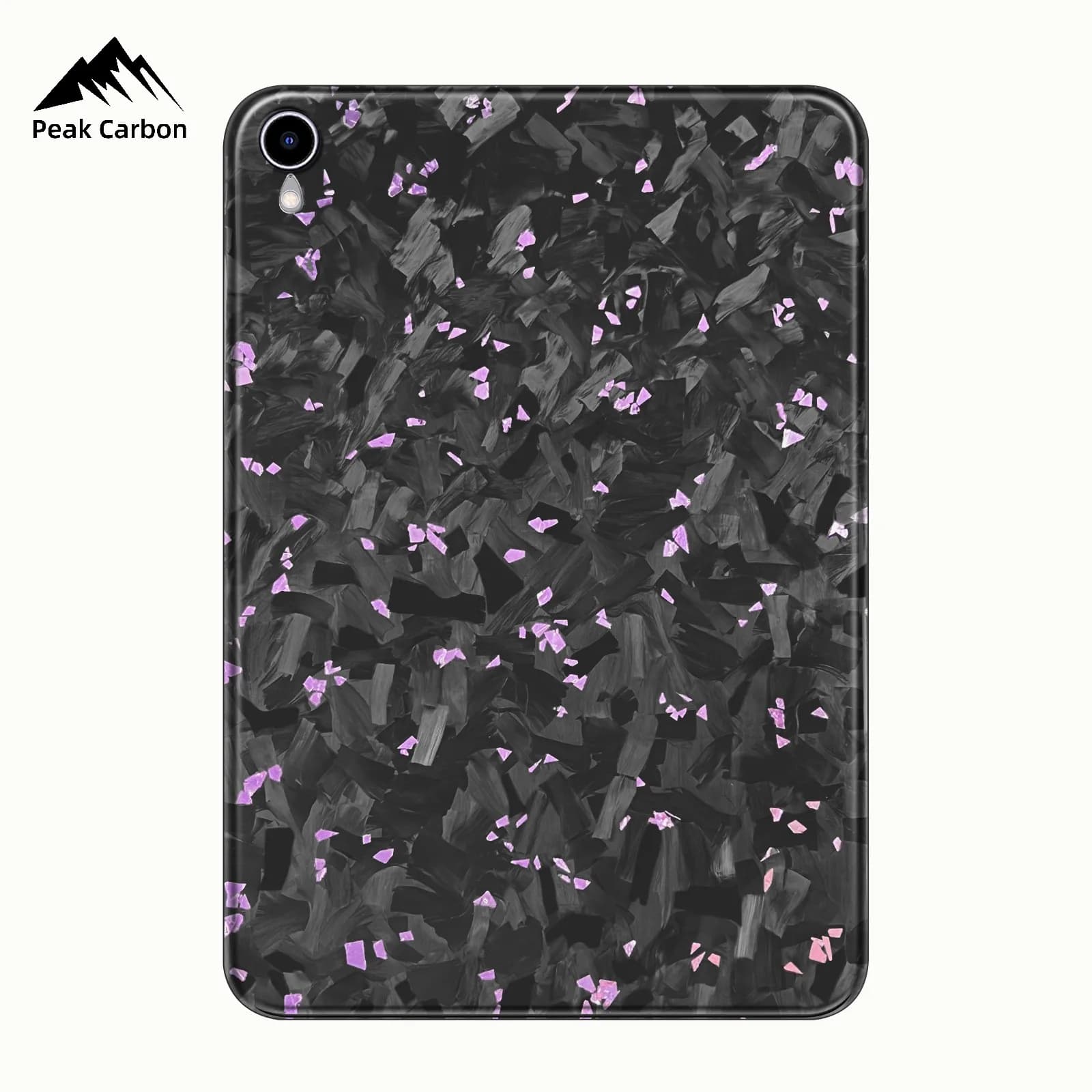 Custodia in vera fibra di carbonio forgiata per Apple iPad mini 6 7 Cover posteriore protettiva sottile e leggera ultrasottile Funziona con Apple Pencil
