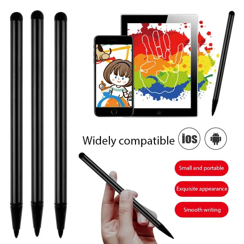 Penna universale per schermo a doppio uso per iPad Stilo per Lenovo Tablet Android Stilo per telefono per iPhone Samsung Xiaomi Penna capacitiva