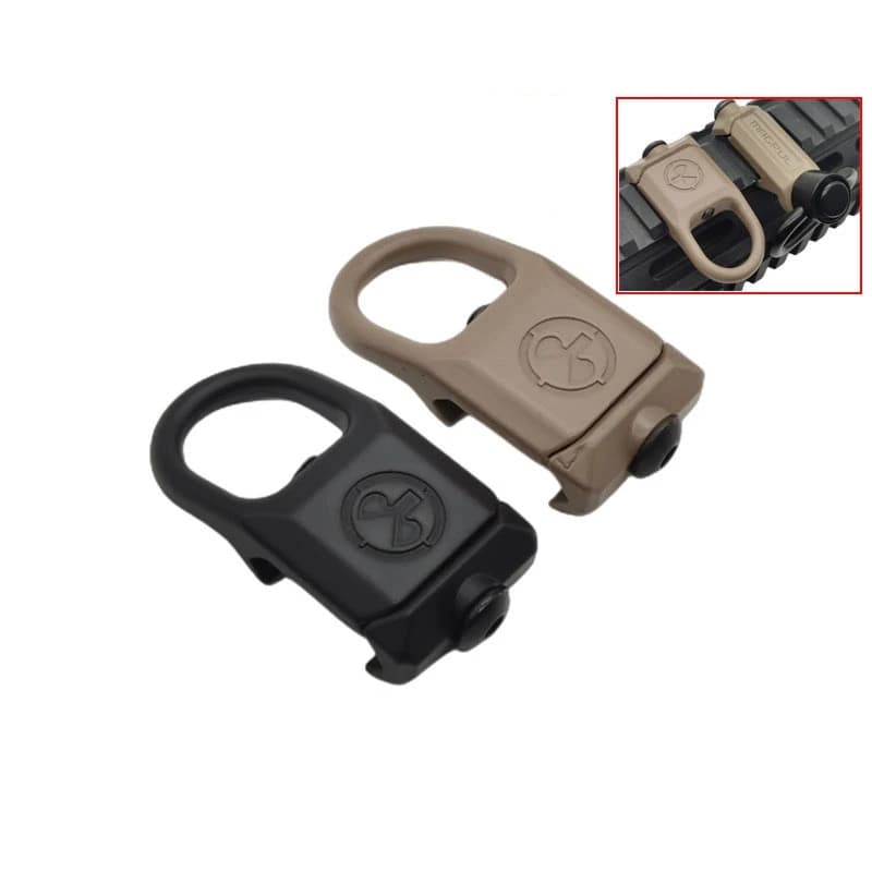 Fast Hook Mounting Ring GBB, QD Adapter .223 AR15 for Hunting Accessories, Compatible with 20mm Binary