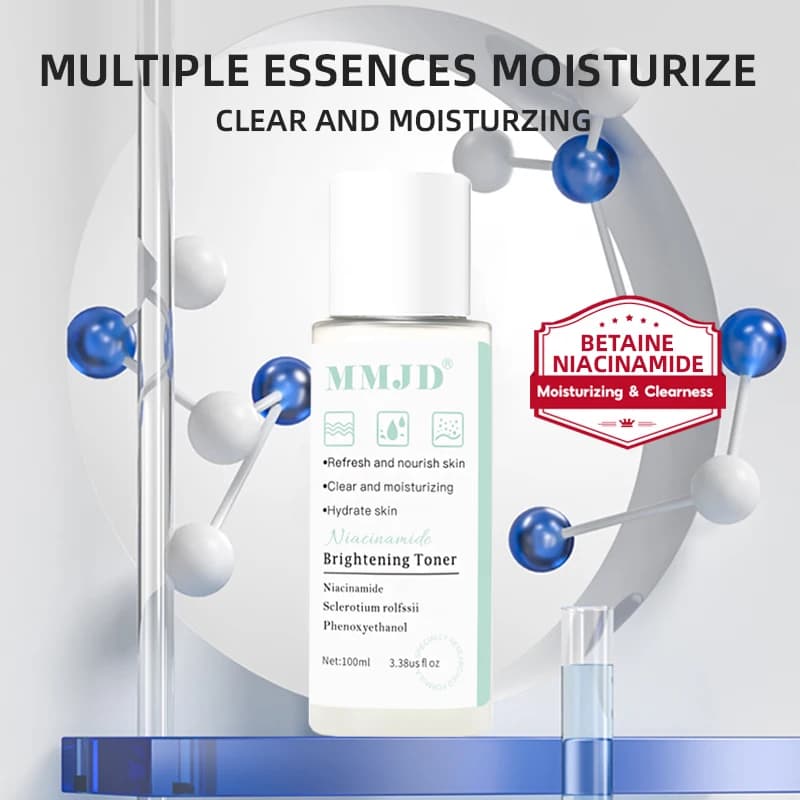 Magic Glow Face Niacinamide Toner Makeup Water Smooth Facial Toner schiarente Anti invecchiamento idratante cura della pelle per la pelle grassa