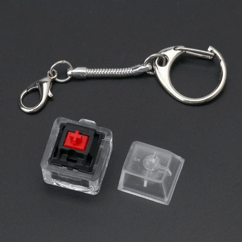 652F Cherry MX Switch Mechanical Switch Keychain For Keyboard Switches Tester Without LED Light Stress Relief Gifts