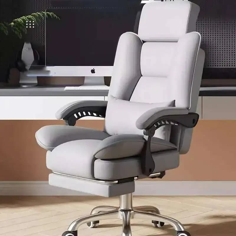 Sedia moderna da ufficio mobile Scrivania girevole ergonomica Sedia da gioco in pelle di lusso Computer Comodo mobili Sillas De Oficina