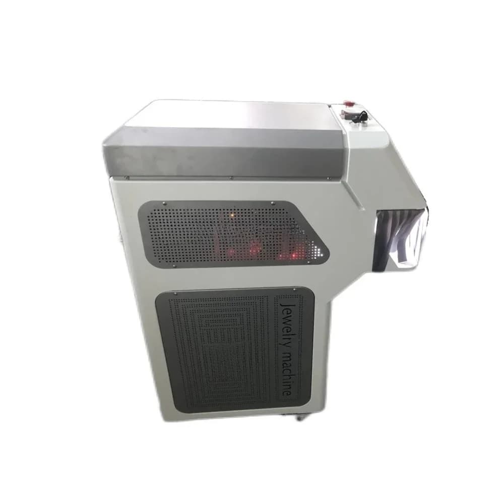 Saldatrice Laser Micro da 300W per Gioielli con Touch Screen, per Saldatura di Metallo, Oro, Argento, Catene, Anelli, Ciondoli e Protesi Dentarie