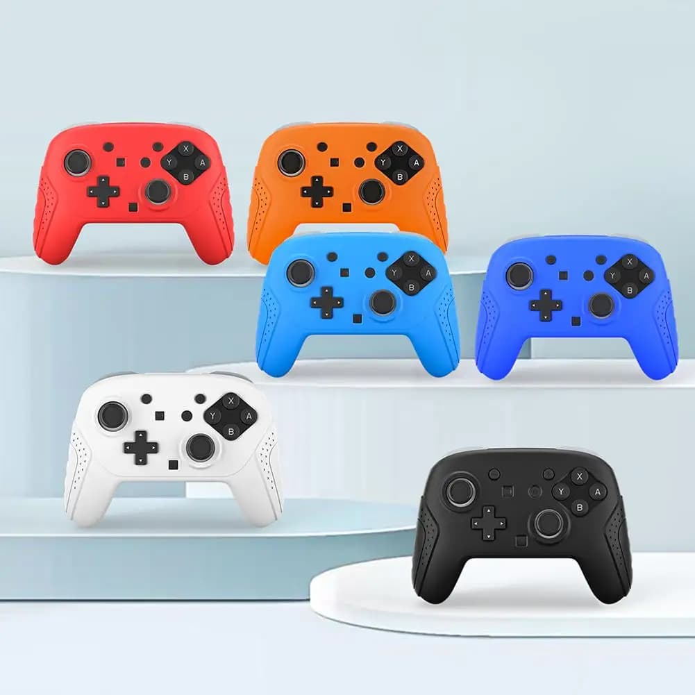 Custodia protettiva in silicone morbido per controller Switch 2 Pro Impugnature per copertura della pelle antiscivolo e resistente al sudore per accessori Switch Pro 2