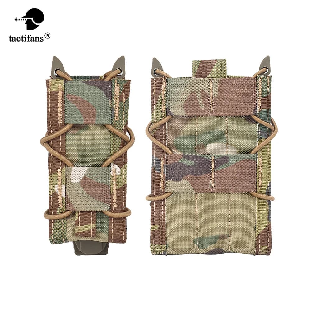 Paintball 9mm 5.56 Custodia singola per caricatore Nylon M4 AK SMG Mag Portaoggetti Malice Clip per cintura tattica Airsoft Gilet da caccia
