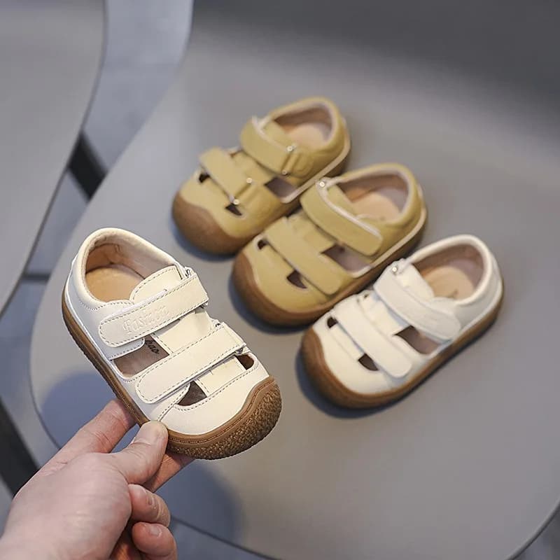 Estate neonate ragazzi sandali comode scarpe da bambino per neonati scarpe per bambini Anti-collisione suola morbida sandali da spiaggia per bambini