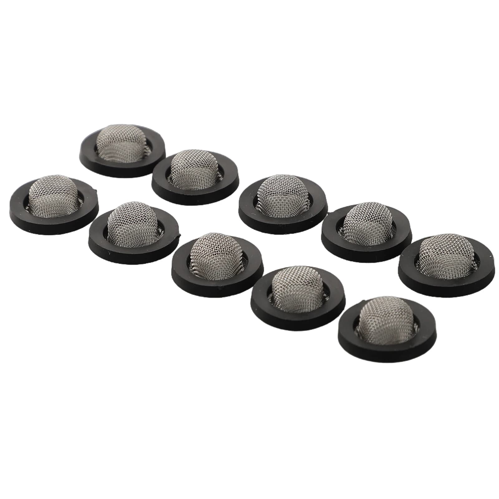 Black Network Filter for Garden Pipe, Easy Installation, Shower Spare Parts, Washing Tool, Black