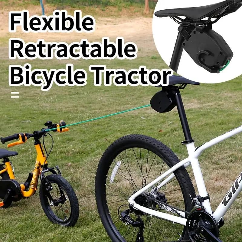 Bicycle rope towing rope for traction bike Mountain Bike road bikes parent-child pull rope