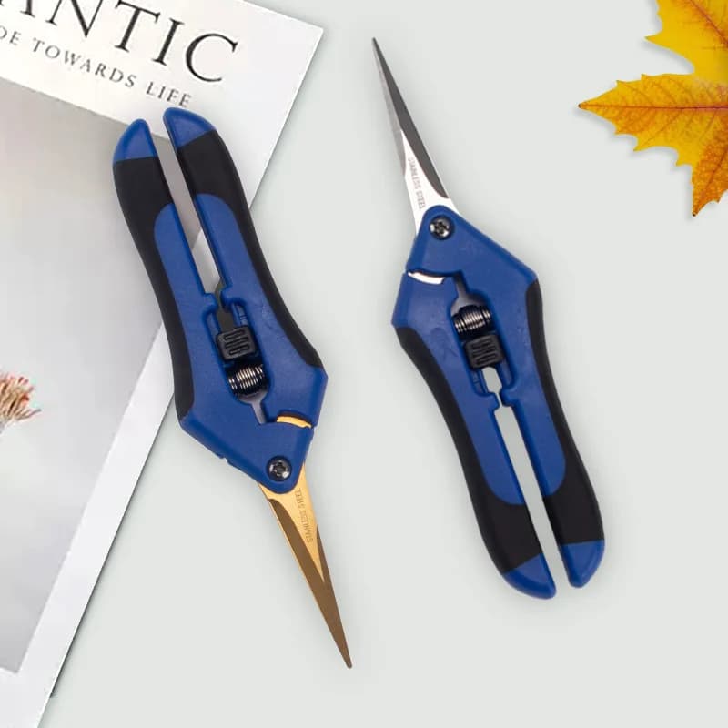 Stainless Steel Potting Scissors for Fruit Tree Coppers, Fruit Harvesting, Garden Subtles
